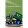 New 1/50 Pneumatic Control Garbage Truck Car Model Diecast Metal City Garbage Sorting Sanitation Vehicle Car Model Kid Toy Gift