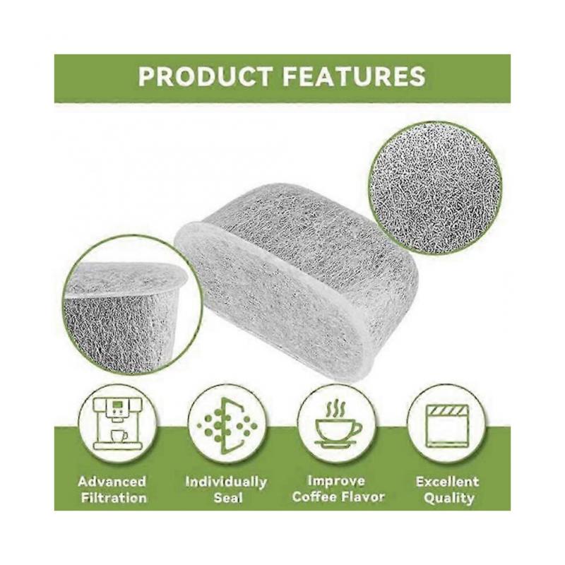 2025 10PCS Replacement Charcoal Water Filters for NINJA ES601 ES701 Espresso Coffee Machine Coffee Activated Carbon Filter