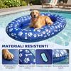 Dog Float 155x104x25 Cm Capacity 40 Kg Inflatable