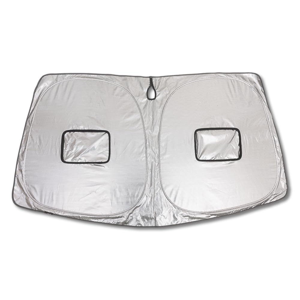 

80 Series Toyota Harrier Sunshade with Small UV Sun Privacy Storage Case Toyota Harrier S YOURS Pop-Up Window, Patented, Protection, Sunshade,