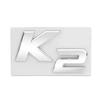VSRA4 3D Metal Chrome Black K2 K3 K4 K5 KX7 Letters Logo Rear Boot Trunk Emblem Badge Sticker for Kia Car Styling Accessories