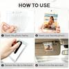 UV Protection Car Picture Holder Transparent Visor Clip Photo Frame Car Photo Holder  Car Interior