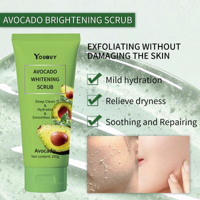 Face Scrub Light Tender Body Scrub Cleansing Pore Hydrating Moisturizing Tender
