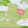 Sanrio Wall Wall 452548 Calendar, Medium, 2025, Cinnamoroll, Hanging,