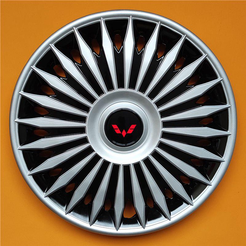 Compatible Wheel Hub Covers for Wuling Rongguang (Double Row), Hongguang VPLUS, Zhiguang S, and Zhengcheng (Single Row).
