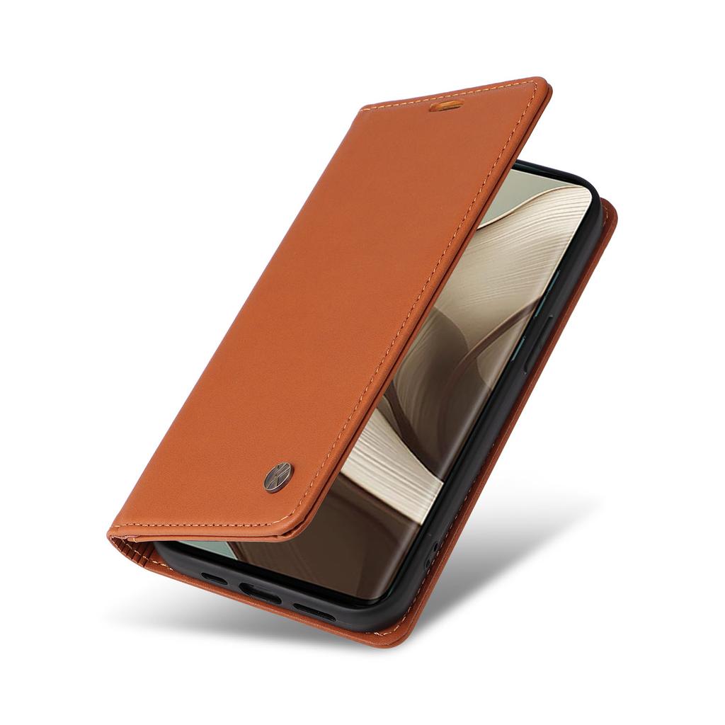 YIKATU YK-001 For Motorola Edge 50 5G Case Stand Leather Phone Cover Strong Magnetic Closure