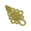 Chinese Knot Frog Buttons Sewing on Closure Fasteners for Traditional Cheongsam Scarf Cardigan Sweater Costumes Buckles