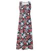 Women's Casual Comfortable Independence Day Print Sleeveless Cotton Pocket Dress