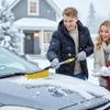 Auto-Schneebürste Ausziehbar Winter Fahrzeugreinigung Zubehör Auto Schneeentferner Bürste Für Fahrer Abenteuersuchende Reisende