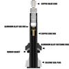 Leak Proof Vacuum Tire Valves for Bikes Durability Pressure Resistance In All Terrains Enthusiasts And Professional 2pcs