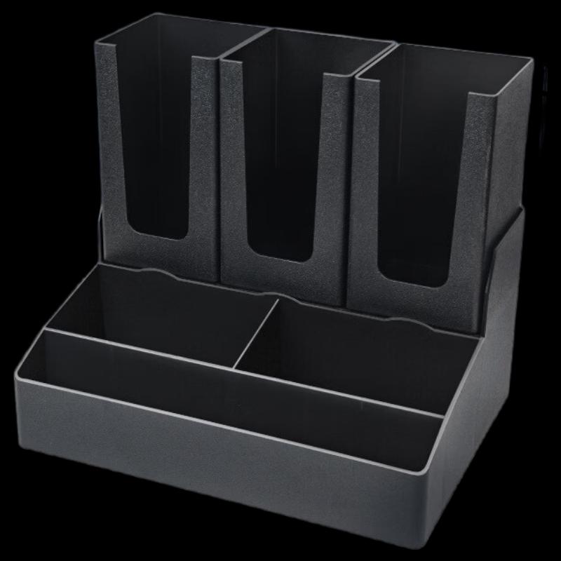 Shangqi QH-3 + QH-4 Plastic Cup Holder & Dispenser Set