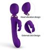 Vibrator Dublu cu Cap de Iepure Reîncărcabil pentru Femei - Ajutor pentru Flirt & Masturbare