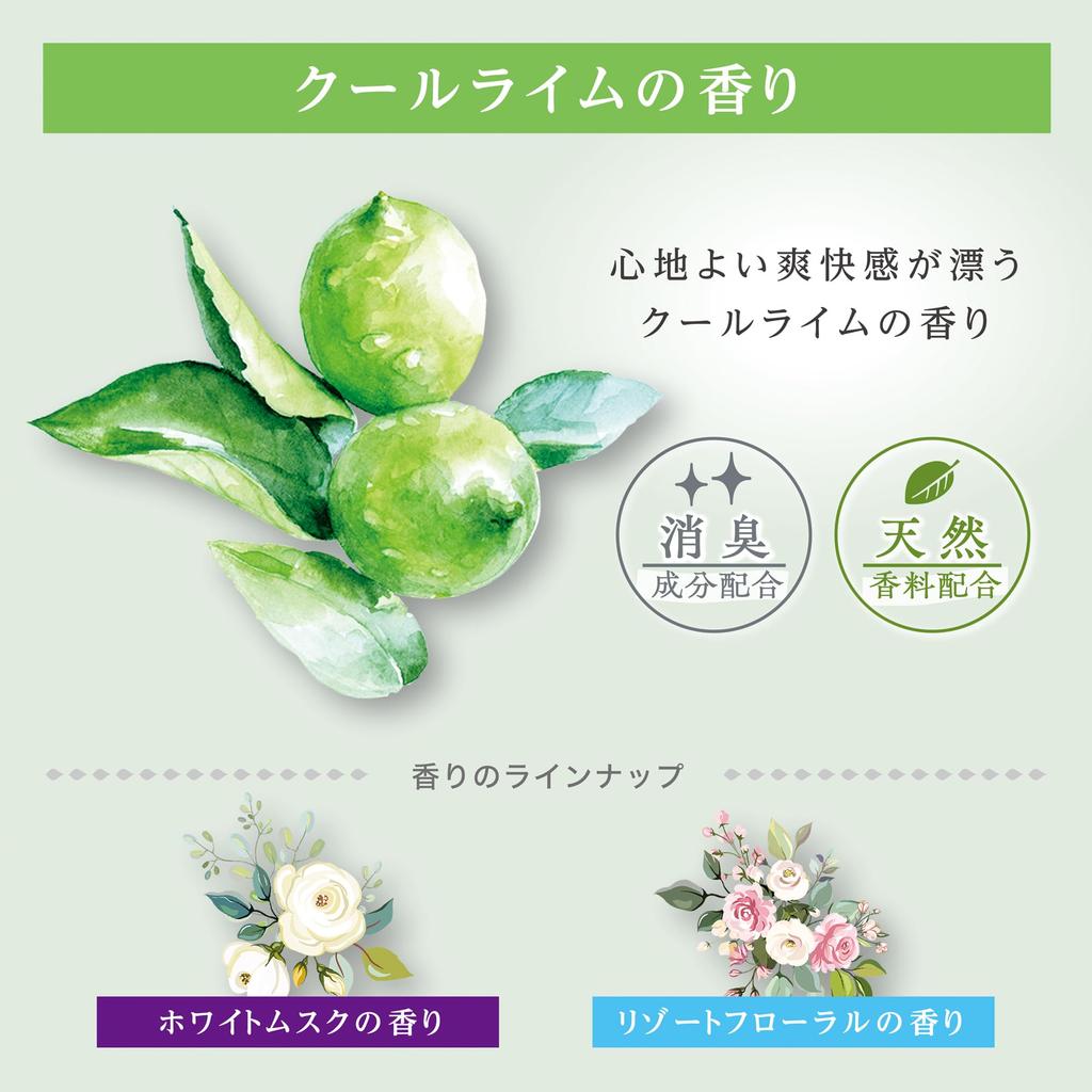 CARMATE Fan Aroma 2 Refill Tablets Lime Compatible with Air Circulators and Natural Deodorizing Lasting DH623 (Cool Scent), Fans, One-Touch