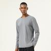 Men's High-Elastic Long Sleeve Running T-shirt with Thumb Holes - Autumn/Winter