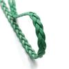 10 Iarde/lotto Corde Colorate Intrecciate in Pelle PU 5mm Piatte Filo Corda DIY per Creazione Gioielli Braccialetto Collana Catena Borse Materiali