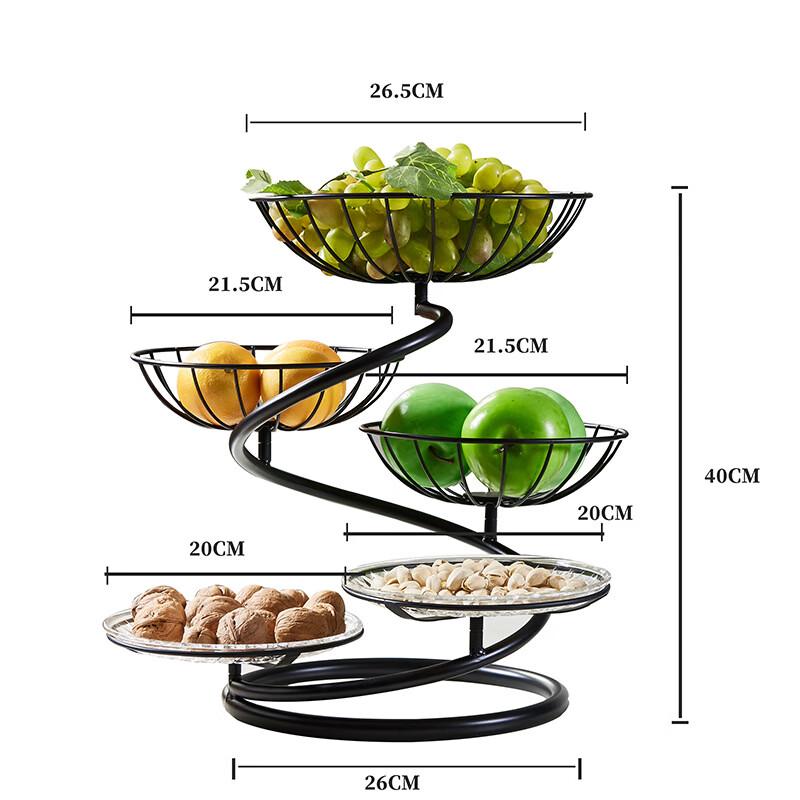 Luxury Multi-Tier Fruit Plate Rack