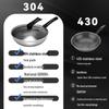 Midea 30cm Honeycomb Non-Stick Stainless Steel Frying Pan