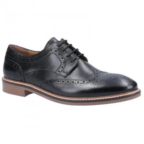 Hush Puppies Mens Bryson Leather Oxford Shoes