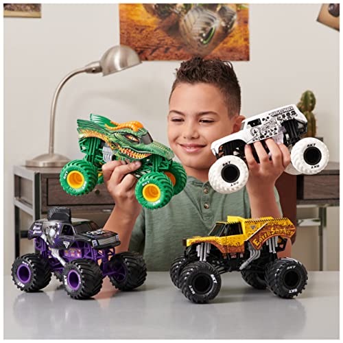Monster Jam, Caminhão Monstro Oficial Grave Digger, Veículo Colecionável Diecast, 1:Escala 24