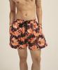 Billalei Sunset Tie-Dye Men'S Swim Shorts - Burnt Orange