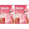 AGF Blendy Potion Sweet Ripe Strawberry Ole Base 6 Pieces (Strawberry Milk) ( 2)