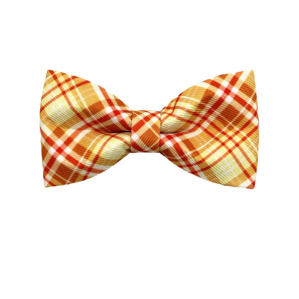 50/100pcs Plaid Style Dog Bow Ties For Collar Removable For Small Dog Cat Bowties Collar Accessories Pet Grooming Bows For Dogs