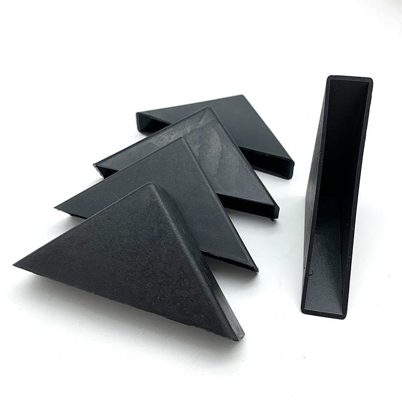 200Pcs Black Plastic Shape Triple Cornered Tile Marble Granite Slab Sheet Panel Glass Corner Protector Cushion Packing