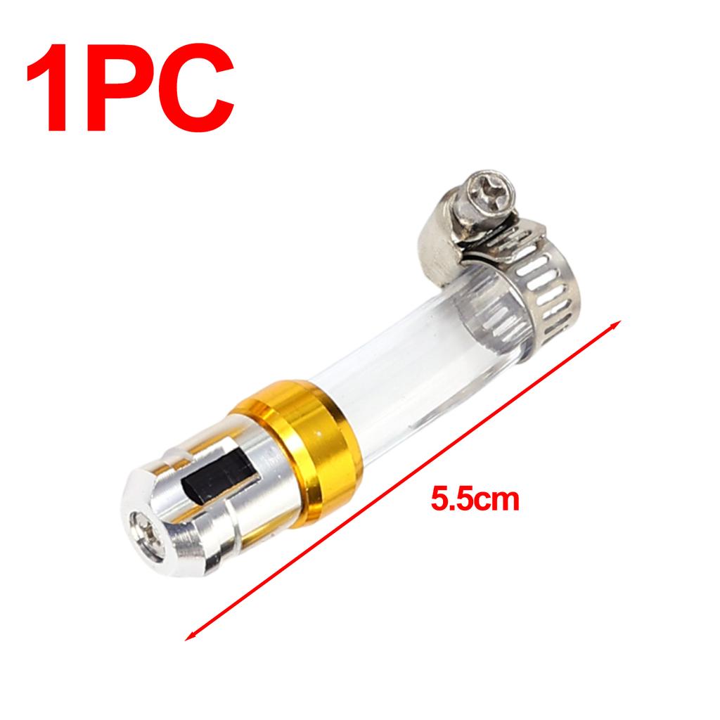 Universal Motorcycle Air Filter Drain Plug Alloy Head Plug for CLICK CNC Air Filter Drain Pipe Breather Pipe