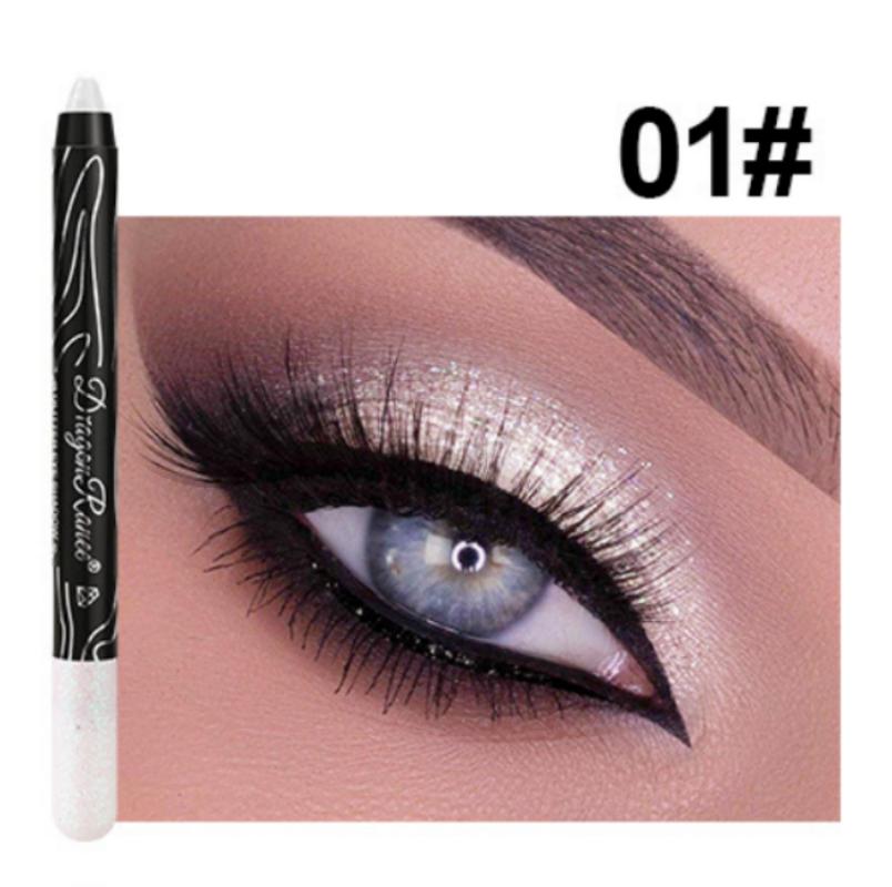 Тени для век Карандаш для век Тени для век Стойкие мерцающие блестящие тени для век Карандаш для макияжа Тени для век Карандаш для геля Карандаш для женщин