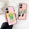 Cactus Wallpaper Phone Cover for Samsung Galaxy S25 Edge S24 S23 FE Plus Ultra A16 A15 A55 A57 5G Protective Case