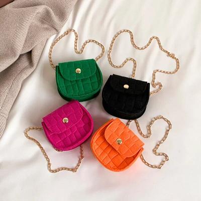 Nová kórejská taška na rúž s vzduchovým vankúšikom, plyšová retiazka na rameno/crossbody, malá taška, módne mini tašky pre ženy, roztomilá peňaženka na mince