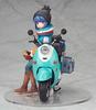 Alter Laid-Back Camp Shima Rin with Scooter 1/10 Scale Complete Figure