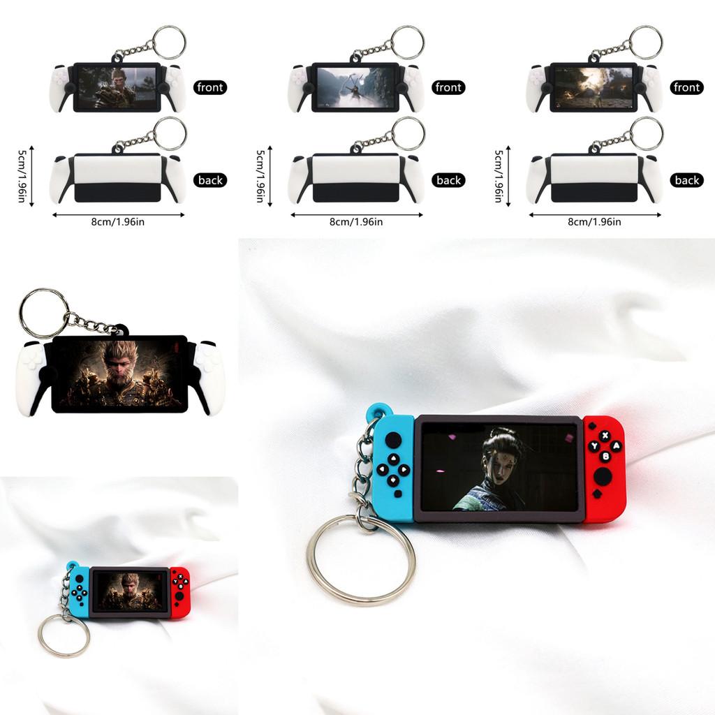 Versatile Black Myth Wukong Gamepad Keychain For Nintendo Switch And Ps5 Great For Birthdays And Celebrations