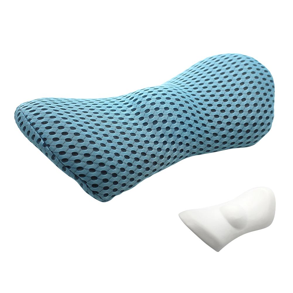 Car Lumbar Support Back Pain Relief Seat Support Mesh Spine Protect Ergonomic Headrest Sleeping for Office Chair Car Accessories