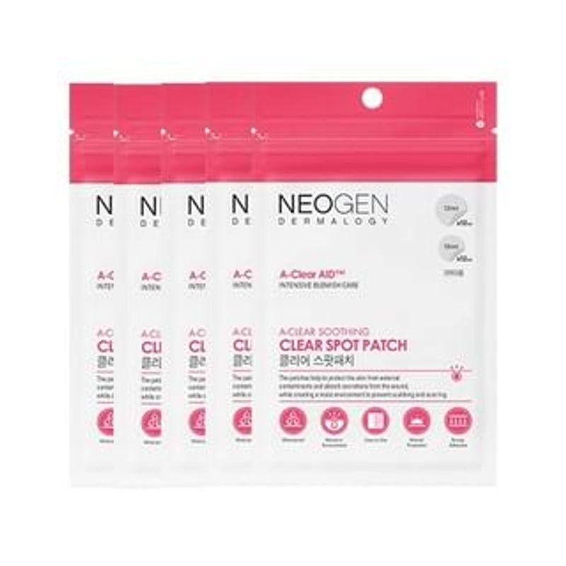 NEOGEN - Dermalogy A-Clear Успокаивающий набор патчей от воспалений 24 patches x 5 pcs