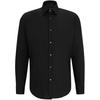 Mens Joe Kent Collar Long-Sleeved Shirt
