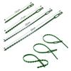 10-100PCS 13/17/22cm Adjustable Plastic Plant Cable Ties Reusable Shrub Fastener for Garden Tree Climbing Support Vine Tomato Stem Clip