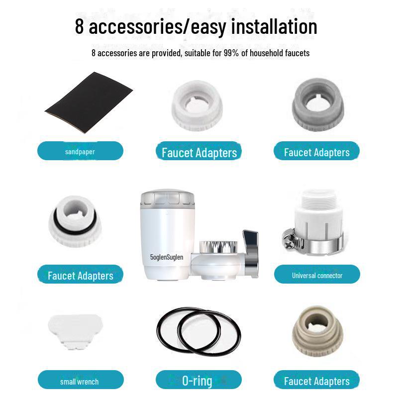 Çift Musluklu Su Arıtma Cihazı - Ön Filtre Elemanlı Mutfak Aleti