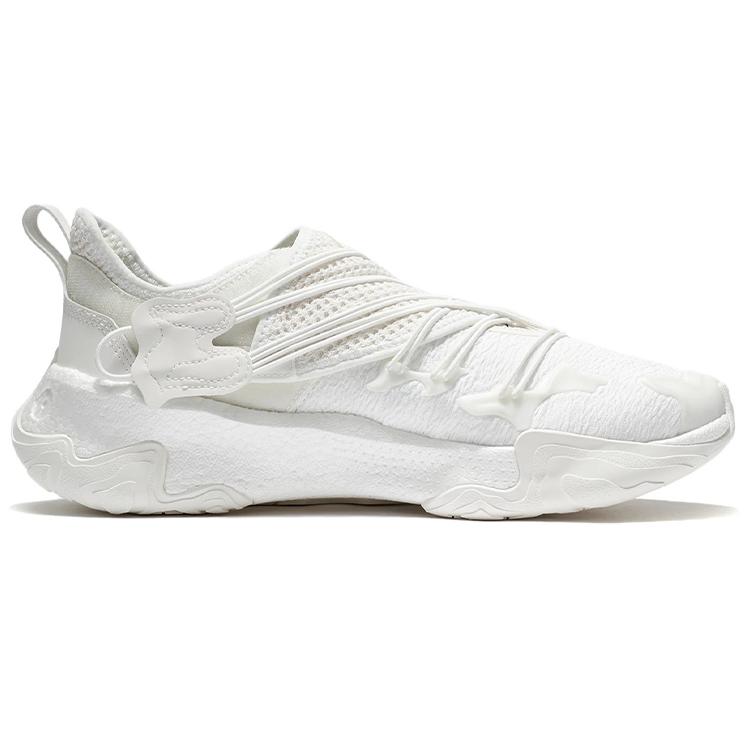 Li Ning Jackie Chan Collection Low top Sports Casual Shoes Men's Champagne White AGLS075-2
