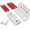 Door Magnetic Catch Ultra Thin Invisible 2 Pieces Self Adhesive Door Magnets Catch for Cabinet Doors Office Drawers Storage