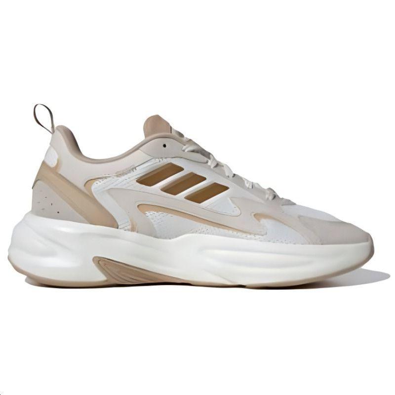 Adidas Ozwave Material PU Confortabil Talpă Groasă Mărire Înălțime Pantofi Dad cu Top Jos Adidași Unisex Alb Maro JI1587