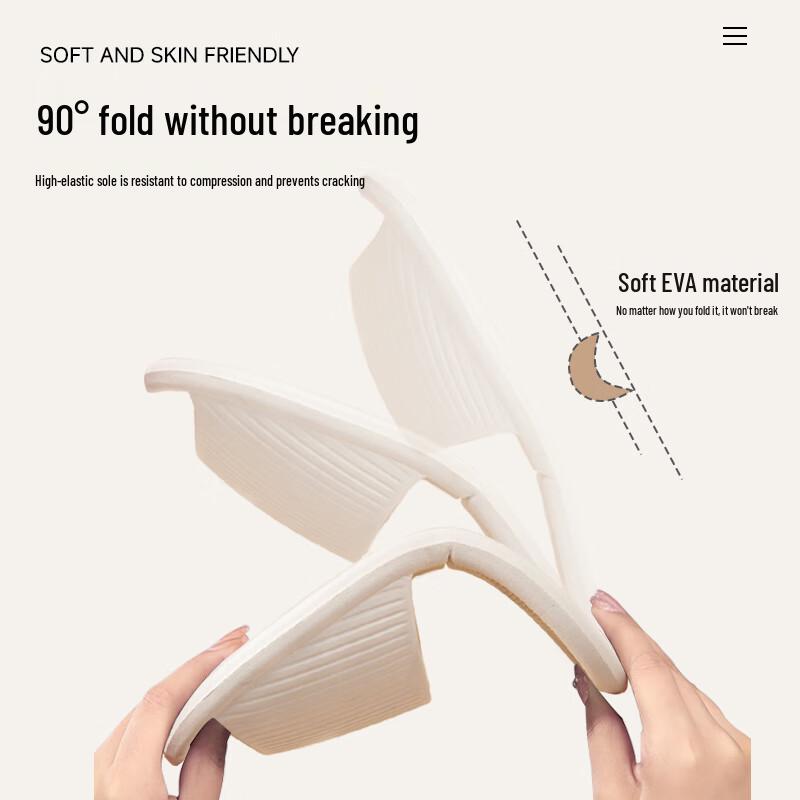 Qihaiqiu Portable Folding Slippers