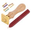 Wax Seal Exquisite Pattern Removable  Widely Application Wax Stamp Kit for Sealing Decoration