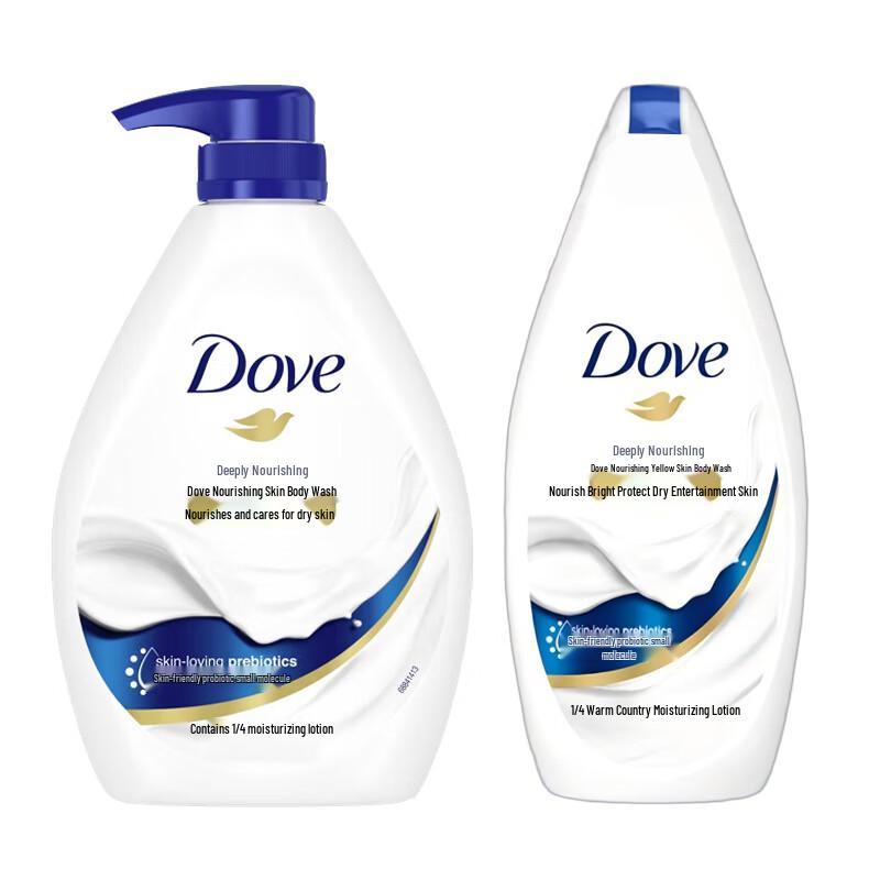 

Набор питательных гелей для душа Dove