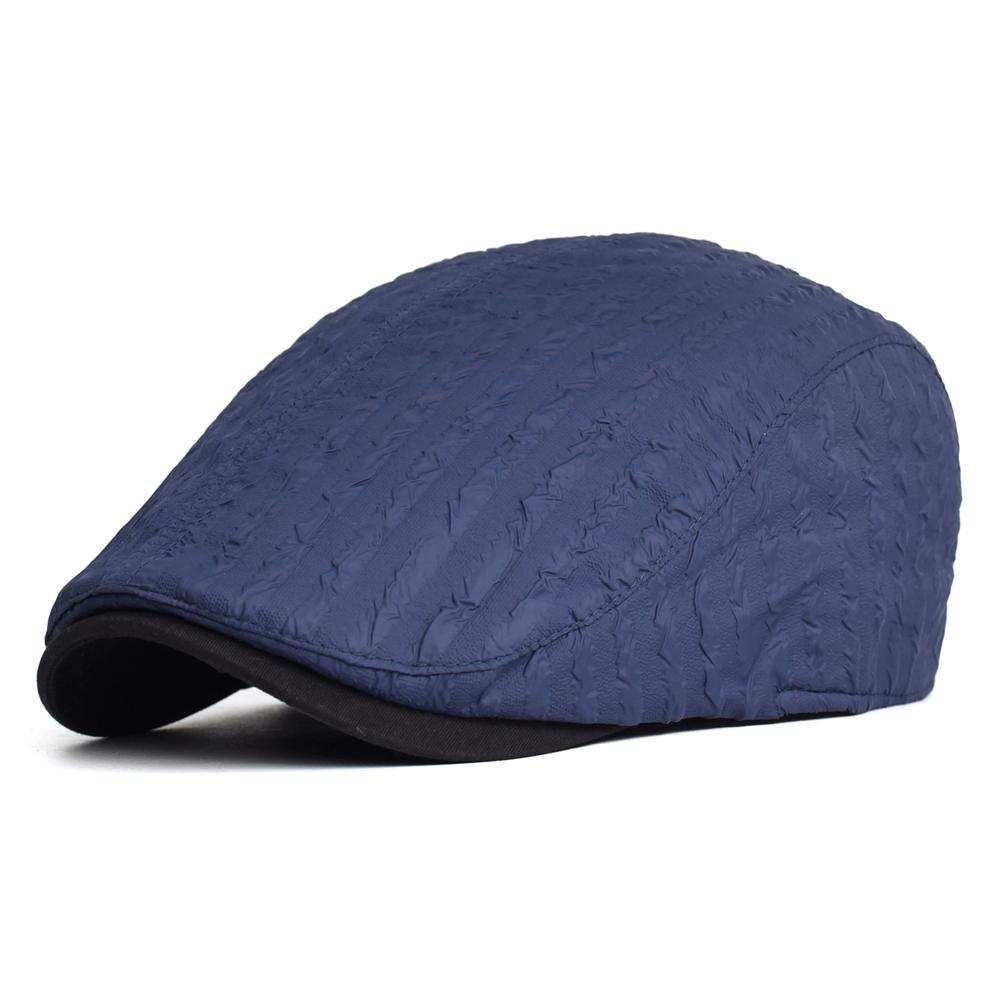 Thick Warm Newsboy Cap Winter Men Women Berets Light Vintage Casual Gatsby Flat Hat Peaked Cap Adjustable