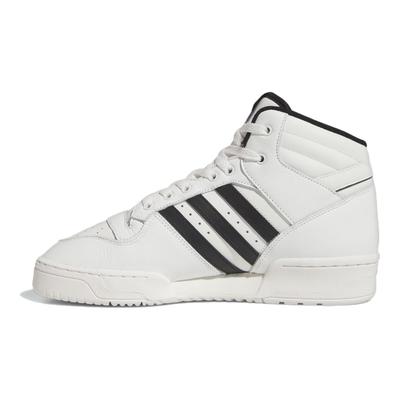 Originals Rivalry High-Top Skate Shoes Unisex Sneakers White Black ID6158