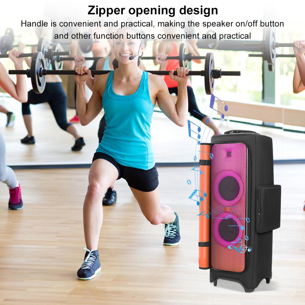 Speaker Dust Cover Waterproof Party Speaker Dust Cover Zipper Closure Double-Sided Speaker Storage Bag for JBL PARTYBOX 1000 Bag