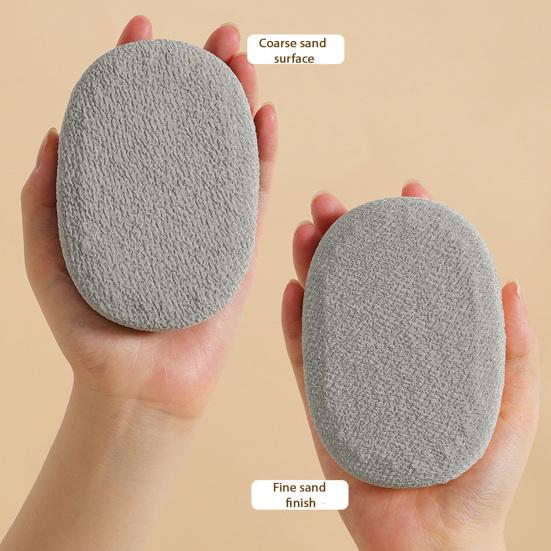 Bath Brush Ergonomic Handle Replaceable Brush Cover Deep Skin Cleansing Shower Brush Skin Surface Dirt Remover