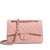 Women's Luxury Diamond Lattice Cowhide Chain Bag - Single Shoulder or Crossbody Style