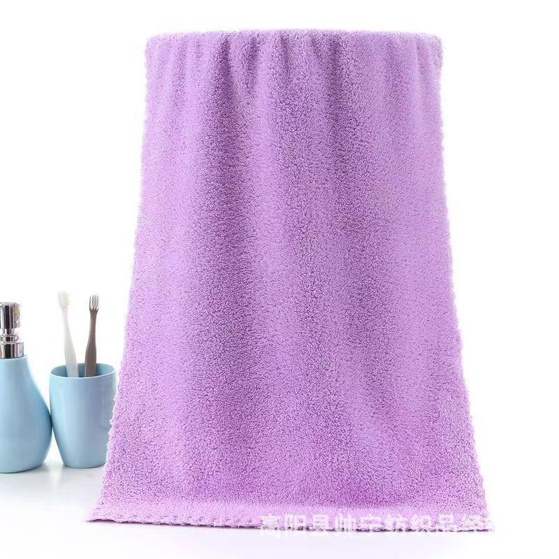 Soft Absorbent Coral Fleece Face Towel – Non-Shedding Unisex Gift for Couples